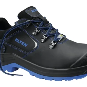 Echt Elten Damenschuh LENA Low, black-blu, S3, ESD, Größe 38(Verpackungseinheit: 1Paar)
