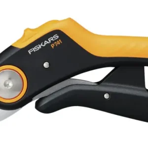 Neue Ware Fiskars Amboss Gartenschere (P741) Plus PowerLever