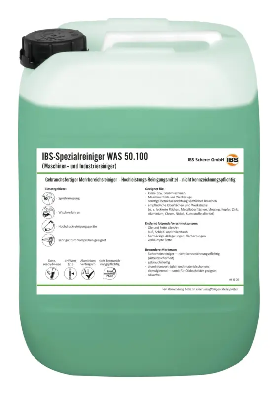 IBS Reiniger WAS 50.100 20L Kanister Versand Am Gleichen Tag