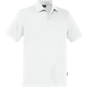Sichere Zahlung Expand Polo-Shirt, Größe L, weiß