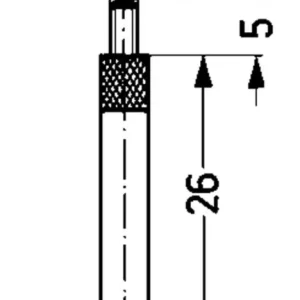 Käfer Messeinsatz HM Abbildung 17 / 26 mm Meistverkauft