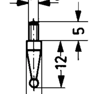 Sonderaktion Käfer Messeinsatz HM Kugel Abbildung 18 / 3 mm