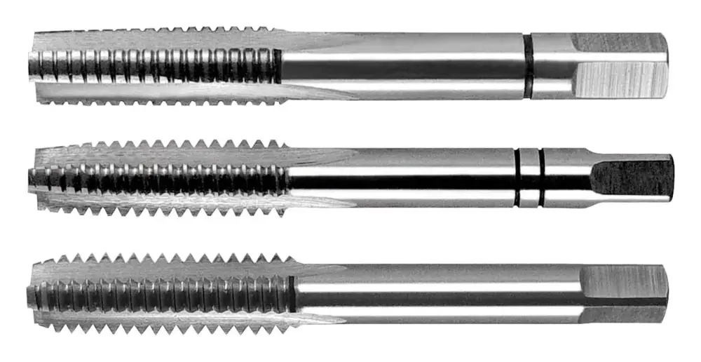 Fortis Hand-Gewindebohrer D352 Metall HSS M12 Satz Schneller Versand
