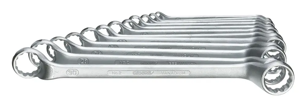 Kracherpreis Gedore Doppelringschlüssel Satz D838 12tlg. 6 - 32 mm