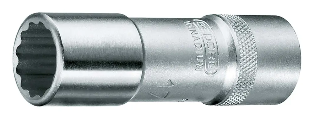 Gedore Steckschlüssel-Einsatz 1/2" Größe 18 mm 12-kant lang Bestpreis