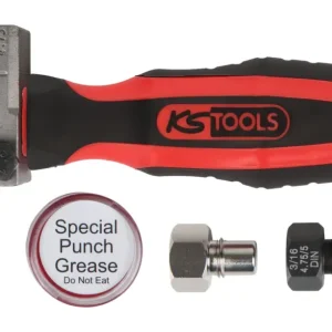 Kracherpreis KS Tools FLAREFIXeco 4,75 mm Universal-Bremsleitungs-Bördelgerät-Satz, 4-teilig