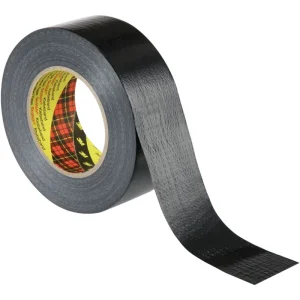 Sonderangebot 3M Formflexibles Universal Gewebeklebeband 2904 Schwarz, 48 mm x 50 m