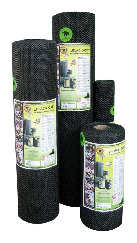 Black-Cat Antirutsch-Matte Rollenware 30 cm x 10m Kracherpreis