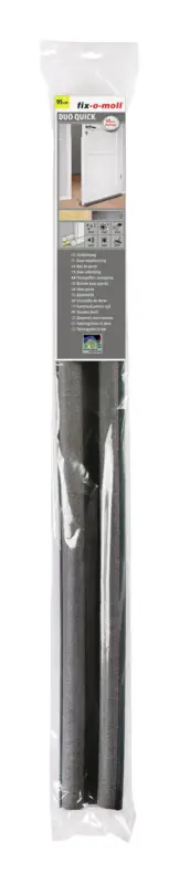 Meistverkauft Fix-o-moll Doppeltürdichtung anthrazit 95 cm x 30 mm
