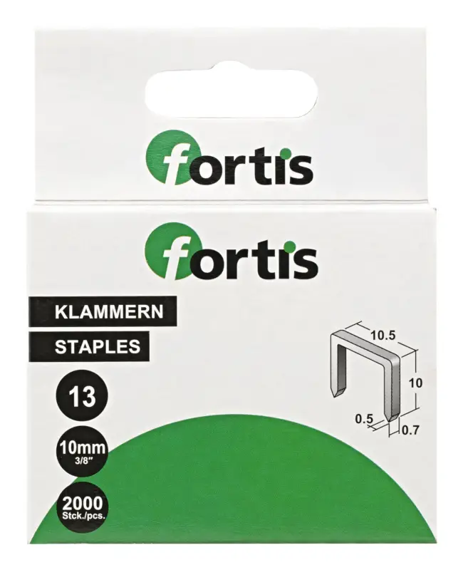 Sofort Bestellen Fortis Heftklammer 10 mm a 2000 Stück