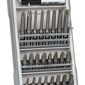 Bosch Zubehör Schrauberbit-Set mit Bithalter - 25 mm, 25-teilig(Verpackungseinheit: 5Stück) Preis Gesenkt