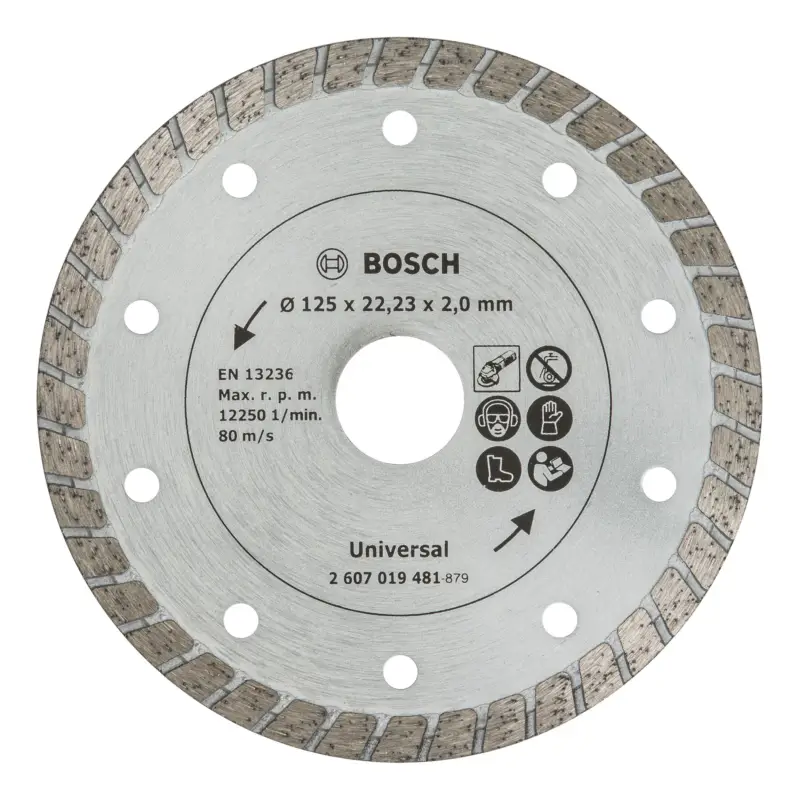 Bosch Promoline Diamanttrennscheibe Turbo - 125 mm Preiswert