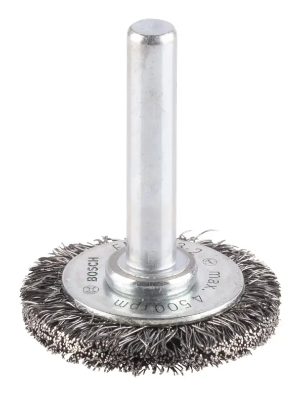 Neu Im Sortiment Bosch Pro Metal clean Scheibenbürste, gerader Schaft, 30 x 0,2 x 6 mm