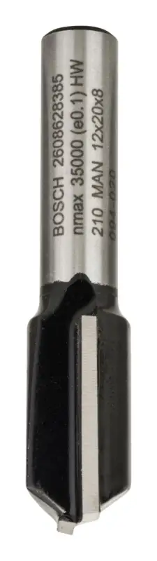 Bosch Pro Nutfräser zweischneidig - 12 x 20 x 51 x 8 mm Expressversand