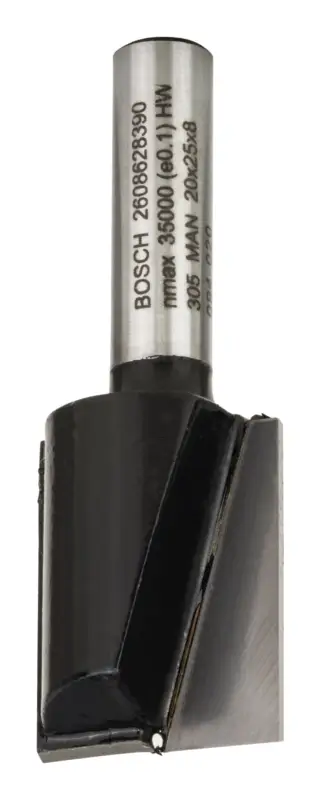 Top-Angebot Bosch Pro Nutfräser zweischneidig - 20 x 25 x 51 x 8 mm