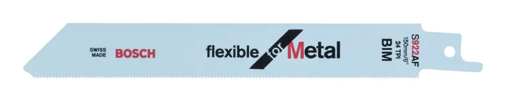 Bosch Zubehör S 922 AF Flexible for Metal Säbelsägeblatt - 2er-Pack Sonderangebot