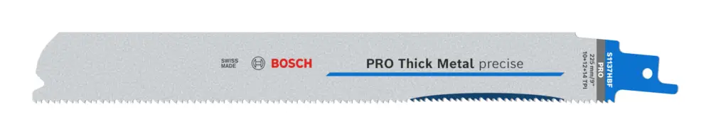 Top-Preis Bosch Pro Thick Metal precise S1137HBF Säbelsägeblatt, 1,1 x 25 x 225 mm - 25er-Pack