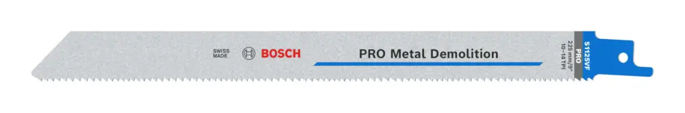 Billig Bosch Pro Metal Demolition S1125VF Säbelsägeblatt, 1,25 x 19 x 225 mm - 25er-Pack