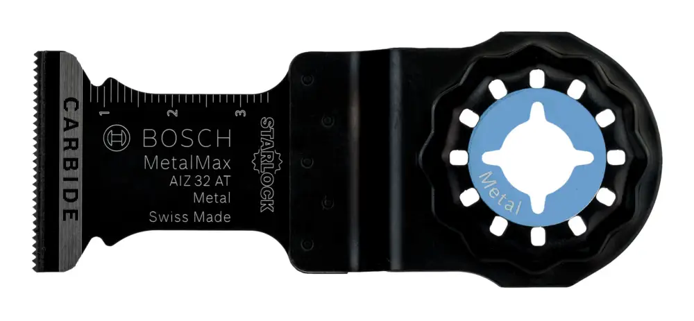 Bosch Zubehör Carbide Tauchsägeblatt AIZ 32 AT Starlock MetalMax - 40 x 32 mm(Verpackungseinheit: 3Stück) Knallerangebot