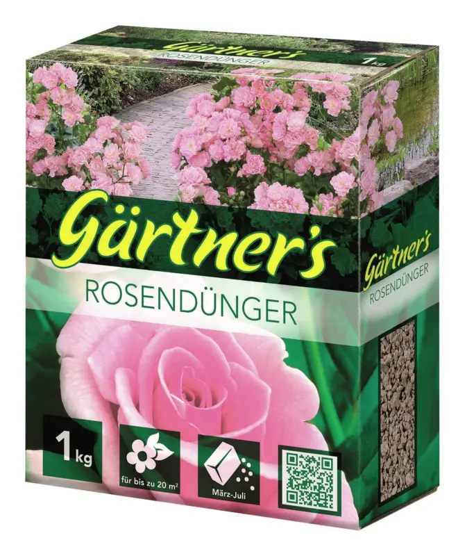 Gärtner´s Rosendünger 1 kg, organisch-mineralisch Neu