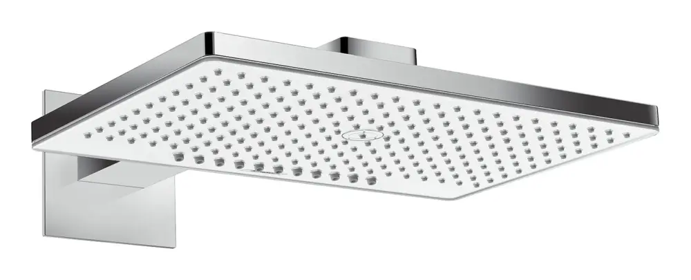 Hansgrohe Rainmaker Select Kopfbrause 460 2jet mit Brausearm weiß / Chrom Meistverkauft
