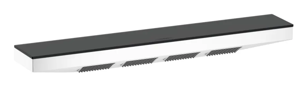 Hansgrohe Rainfinity Schulterbrause 500 1jet mit Duschablage - Mattweiß Billig