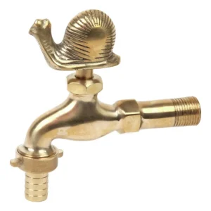 Top-Angebot Floraworld Zierwasserhahn Schnecke Messing 1/2"(Verpackungseinheit: 5Stück)