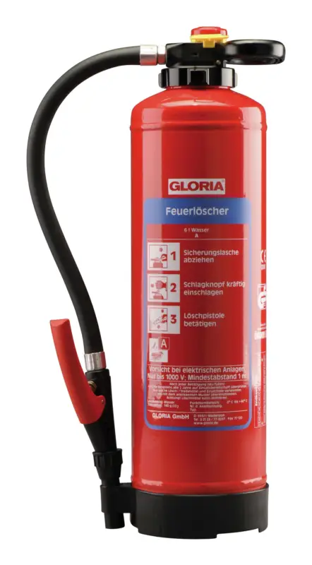 Gloria Wasser Aufladefeuerlöscher WH 9 PRO Top-Preis