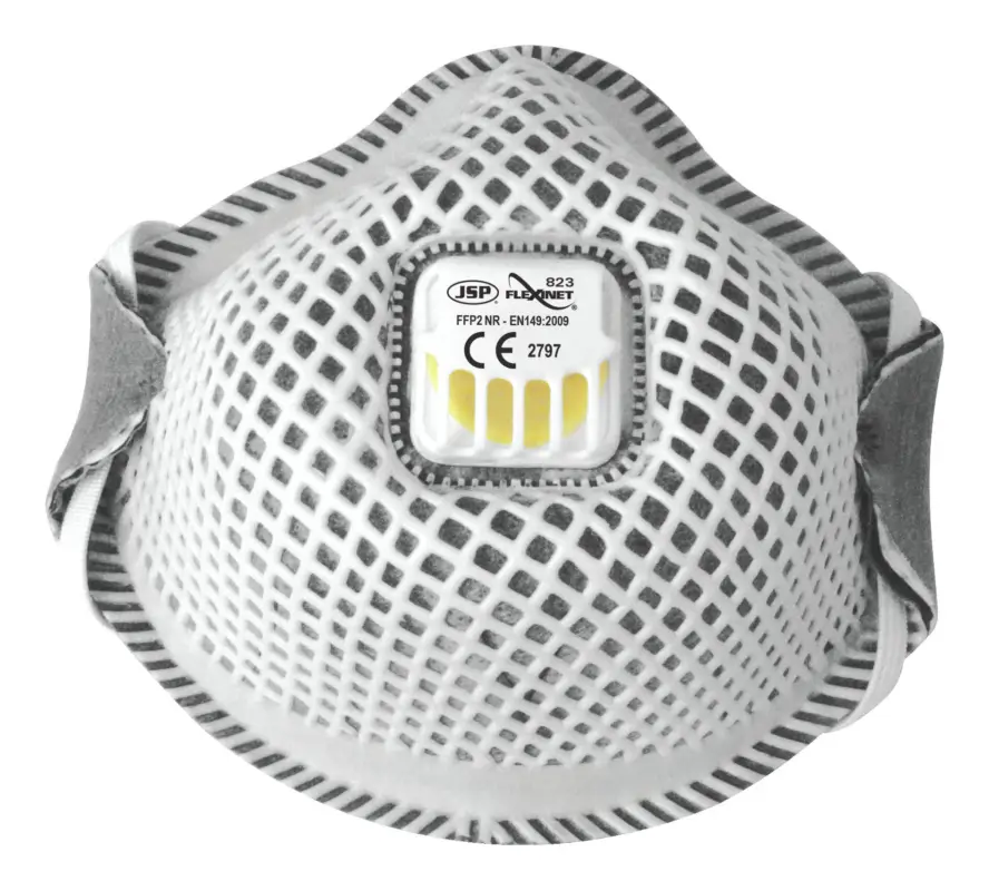 Saisonangebot JSP Feinstaubmaske Flexinet 823, FFP2 V, Größe M/L(Verpackungseinheit: 10Stück)