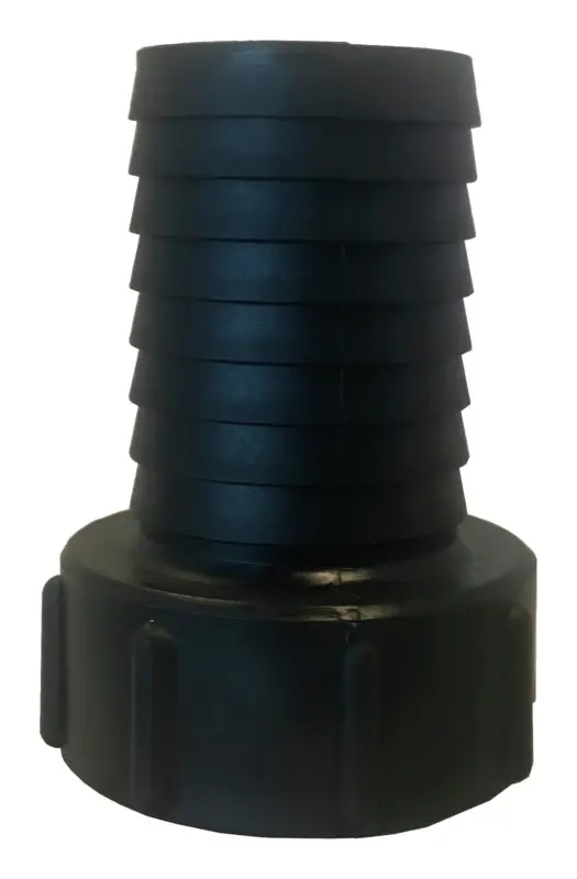 MCC Millennium IBC Container-Adapter mit gerilltem Stutzen, PP, IBC IG 2" (S60 x 6) Stutzen 1/2", 13 mm Schnäppchen