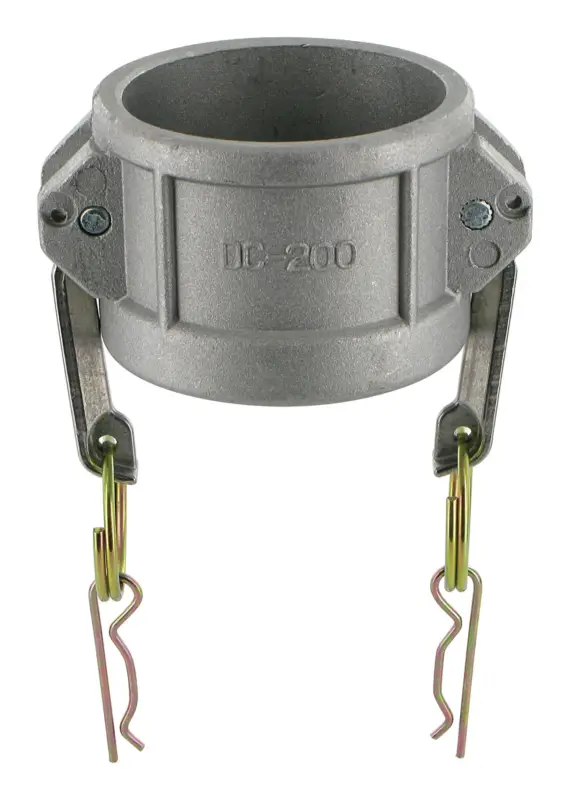 Schneller Versand MCC Millennium Kamlok Mutterteil Typ DC DN15, Kappe, Alu