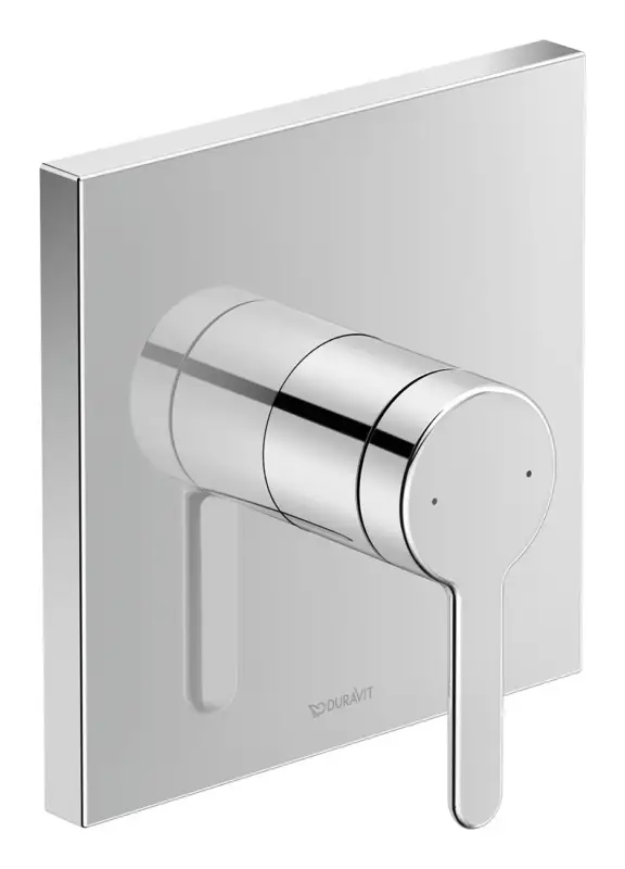 Duravit Serie C.1 Einhebel-Brausemischer Unterputz eckig - Chrom Hochglanz Garantierte Lieferung