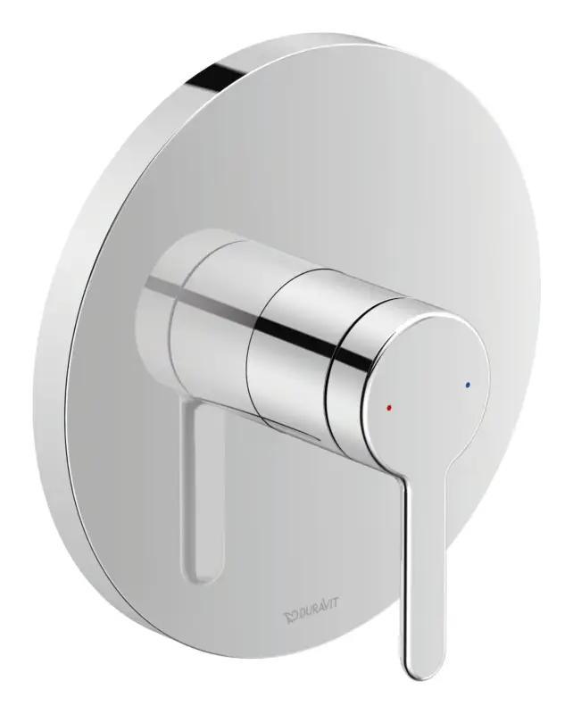Duravit Serie C.1 Einhebel-Brausemischer Unterputz rund - Chrom Hochglanz Preiswert