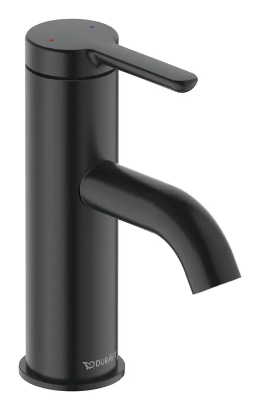 Sichere Zahlung Duravit Serie C.1 Einhebel-Waschtischmischer Ausladung 91 mm ohne Zugstangen-Ablaufgarnitur - Schwarz Matt