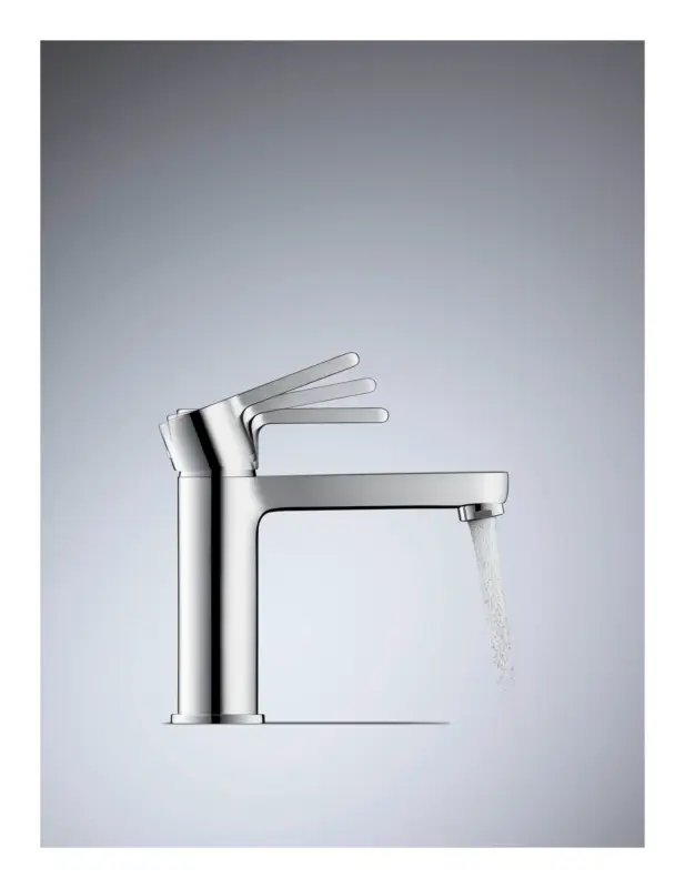 Duravit Serie B.2 Einhebel-Waschtischmischer Ausladung 101 mm mit Zugstangen-Ablaufgarnitur - Chrom Hochglanz Letzte Chance