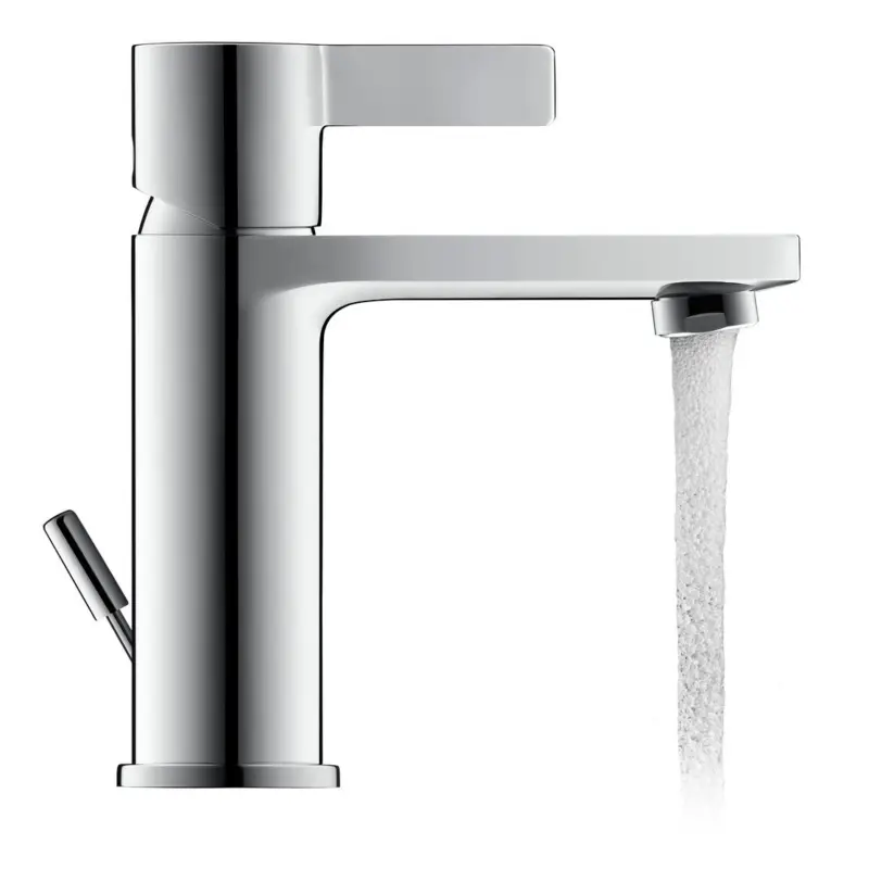 Duravit D-Neo Einhebel-Waschtischmischer Ausladung 94 mm mit Zugstangen-Ablaufgarnitur - Chrom Hochglanz Super-Preis