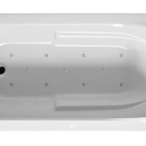 Riho Columbia Air Rechteck-Whirlpool Technik links 1750 x 750 mm - Weiß Glänzend Neu
