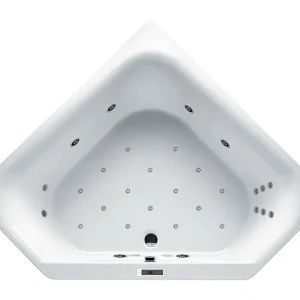 Riho Austin Bliss Eck-Whirlpool Technik links 1450 x 1450 mm - Weiß Glänzend Markenprodukt