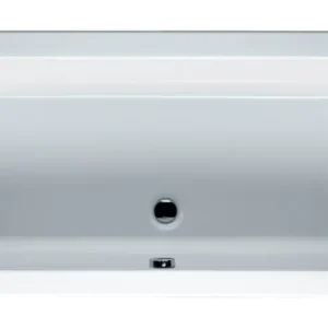 Riho Lusso Rechteckbadewanne 1600 x 700 mm - Weiß Glänzend Direktkauf