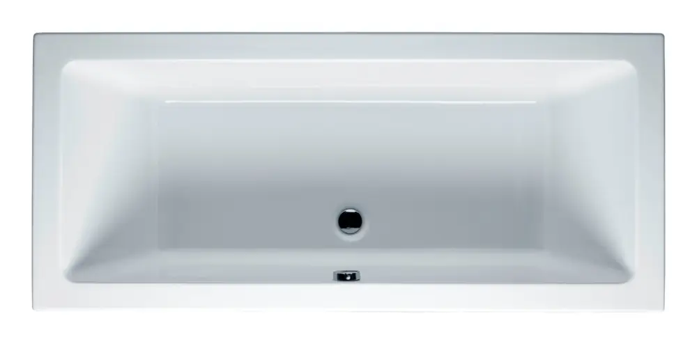 Neu Riho Lusso Rechteckbadewanne 2000 x 900 mm - Weiß Glänzend