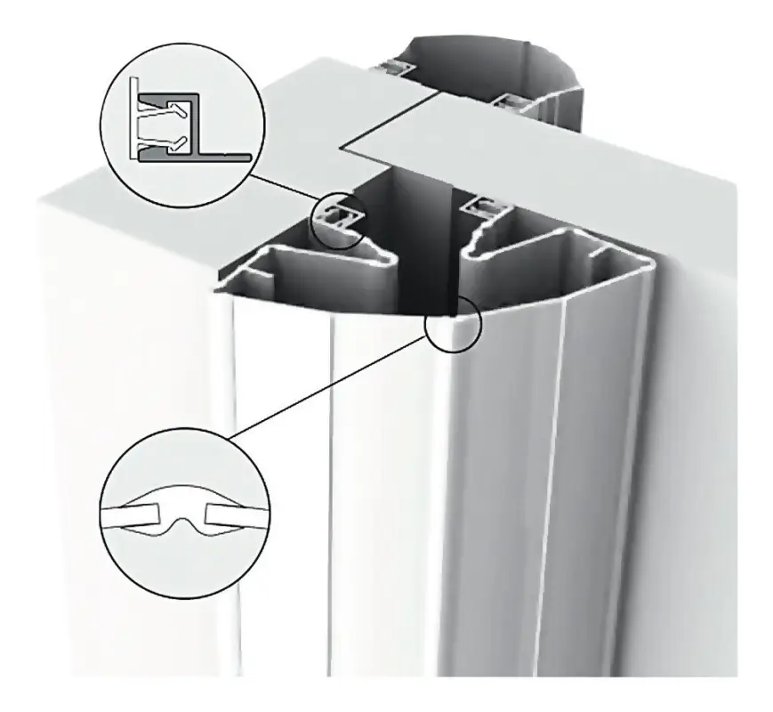 Ellen Finprotect Plus 5090 zum schrauben KF silber, L 2500 mm Aktuell
