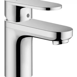Hansgrohe Vernis Blend Einhebel-Waschtischmischer 100 mit isolierter Wasserführung mit Zugstangen-Ablaufgarnitur Ausladung 108 mm - Chrom Top-Seller