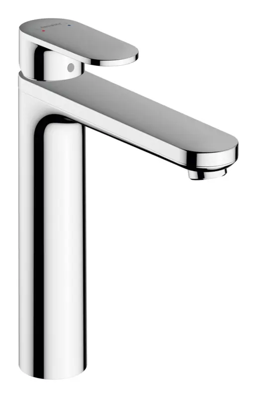 Hansgrohe Vernis Blend Einhebel-Waschtischmischer 190 mit isolierter Wasserführung mit Zugstangen-Ablaufgarnitur Ausladung 169 mm - Chrom Finale Aktion