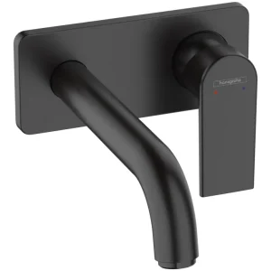 Saisonangebot Hansgrohe Vernis Shape 2-Loch Waschtischmischer Unterputz - Mattschwarz