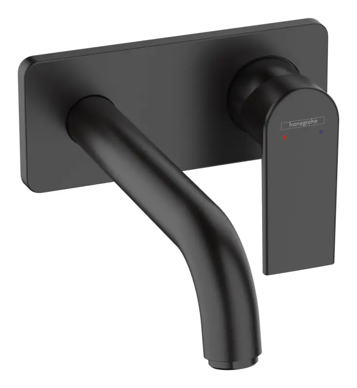 Saisonangebot Hansgrohe Vernis Shape 2-Loch Waschtischmischer Unterputz - Mattschwarz