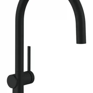 Neue Kollektion Hansgrohe Talis M54 Einhebel-Küchenmischer 220 1jet C-Auslauf - Mattschwarz
