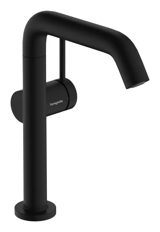 Hansgrohe Tecturis S Einhebel-Waschtischmischer 210 CoolStart mit Push-Open Ablaufgarnitur - Mattschwarz Sonderangebot