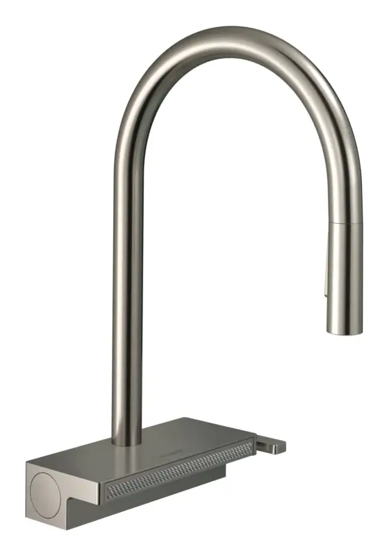 Finale Aktion Hansgrohe Aquno Select M81 Einhebel-Küchenmischer Select 170 3jet mit Ausziehbrause - Edelstahl Finish