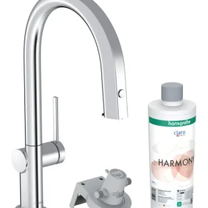 Ausverkauf Hansgrohe FilterSystem 210 Starterset mit sBox mit Ausziehauslauf - Chrom