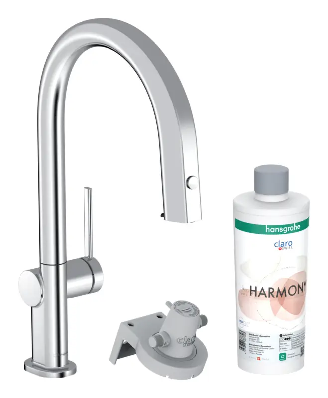 Ausverkauf Hansgrohe FilterSystem 210 Starterset mit sBox mit Ausziehauslauf - Chrom